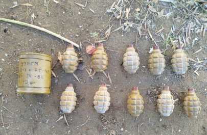 Bakıda 10 qumbara aşkarlandı - VİDEO