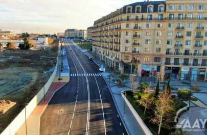 Paytaxtın bu küçəsində yenidənqurma işləri tamamlanıb - VİDEO