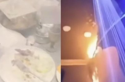 Toy zamanı daha bir şadlıq sarayında yanğın oldu - VİDEO