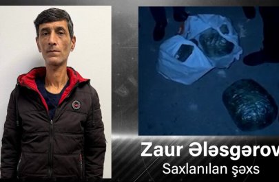 Polis Bakıda əməliyyat keçirdi: 7 kiloqram narkotik dövriyyədən çıxarıldı - VİDEO