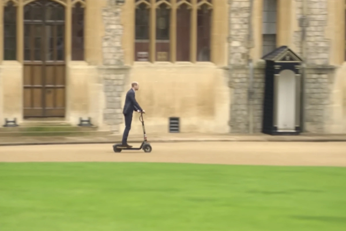 Şahzadə Uilyama malikanəsində skuter sürmək qadağan edildi - VİDEO