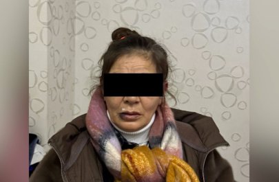 Bakıda oğurluq edən qadın tutuldu - VİDEO