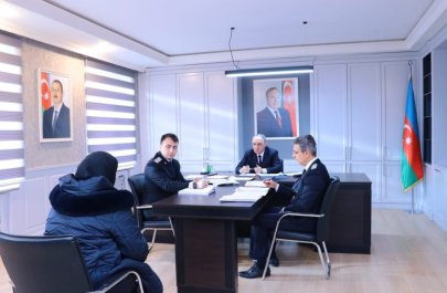 Kamran Əliyev Suraxanıda vətəndaşları qəbul edib - FOTOLAR