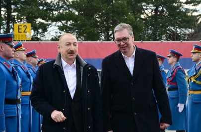 Завершился визит президента Ильхама Алиева в Сербию-ФОТО