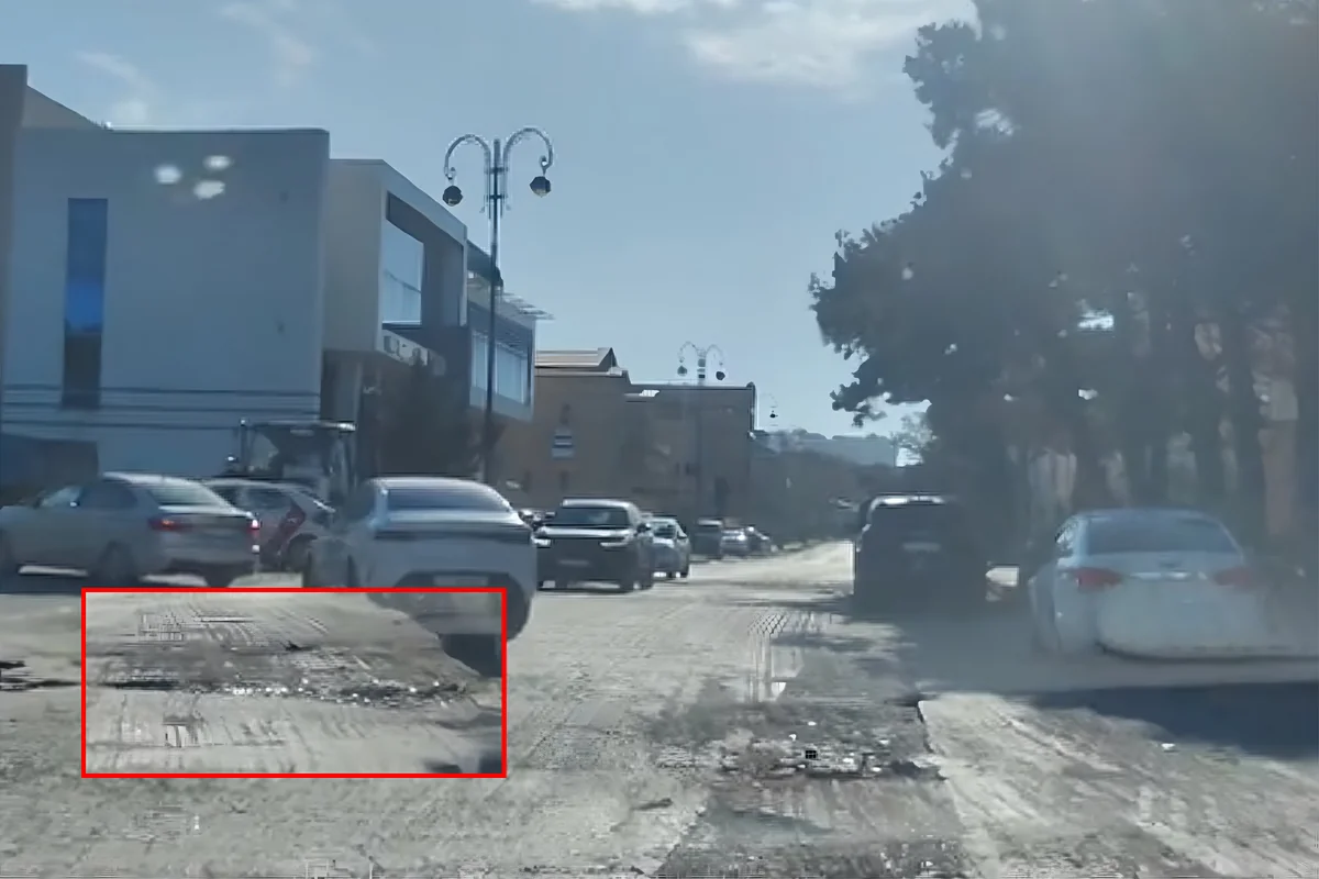 Bakıda qazılan yol ilyarımdır niyə təmir olunmur? - VİDEO