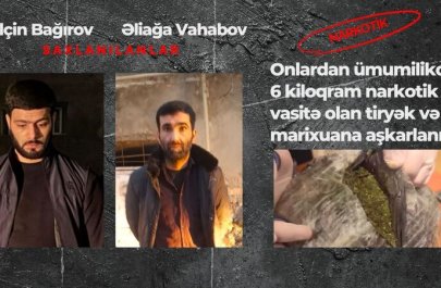 Sosial şəbəkələrdə narkotik vasitələr satan şəxslər saxlanıldı - VİDEO