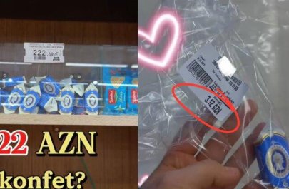 Bakıda kiloqramı 222 manata konfet SATILIR - 