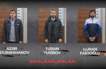 Bakıda əməliyyat: Saxlanılanlar var - VİDEO