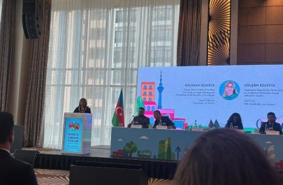 Bakıda WUF13 ilə bağlı mətbuat konfransı keçirilir - FOTO