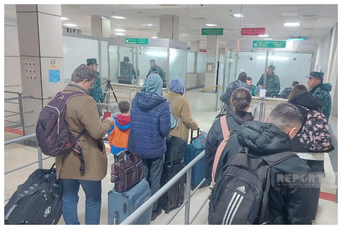 İrandan Azərbaycana təxliyyə prosesi davam edir - FOTO