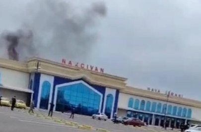 Иранские дроны упали на территорию аэропорта Нахчывана-ФОТО-ВИДЕО