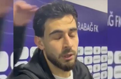 Ramil Elvinin başına şillə vurub danışmağa qoymadı - VİDEO