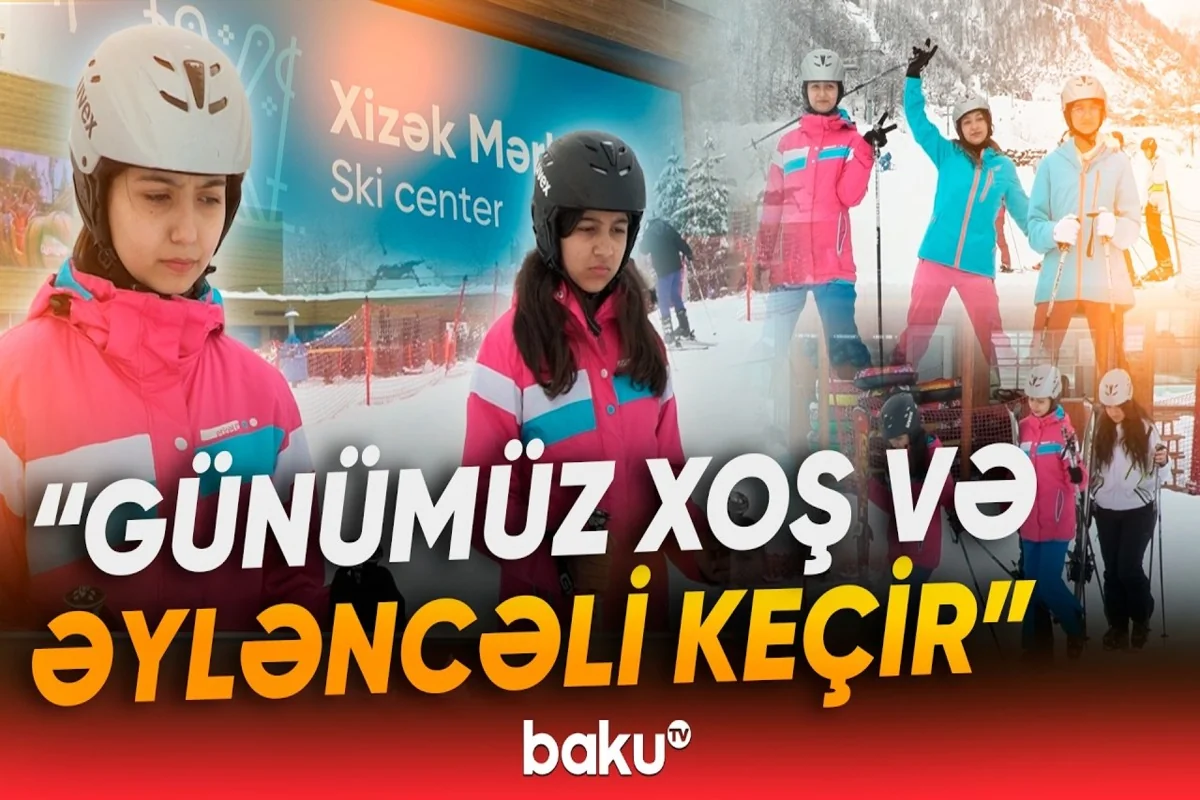 Şəhid övladları üçün qış düşərgəsi reallaşdırılıb - VİDEO