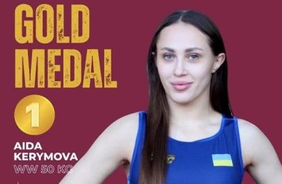 Ukraynanı təmsil edən azərbaycanlı xanım güləşçi Avropa çempionu oldu - FOTO