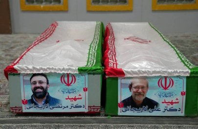 Laricaninin dəfn mərasimi keçirilir - FOTO/VİDEO