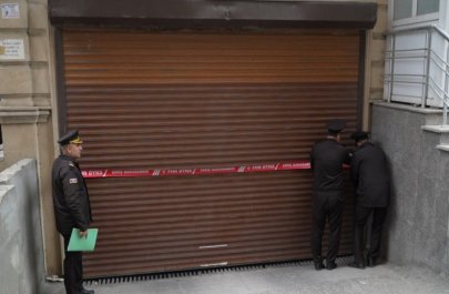 Bakıda yanğın təhlükəli mağazanın fəaliyyəti məhdudlaşdırıldı - VİDEO