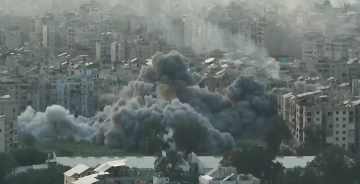 İsrailin Beyruta zərbəsi: İki nəfər ölüb, beş nəfər yaralanıb - VİDEO