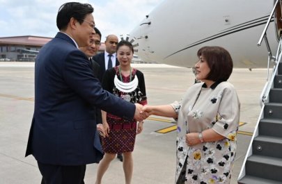 Sahibə Qafarova Çinə işgüzar səfər edib - FOTO