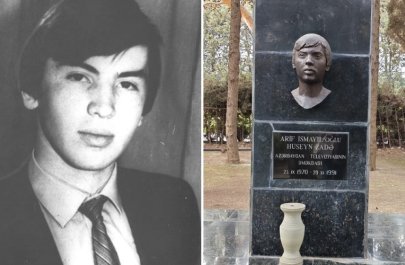 21 yaşında I Fəxri Xiyabanda dəfn edilən Arif Hüseynzadə kimdir? - FOTO