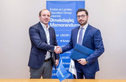 “Kristal” və “Landau Education Group” arasında əməkdaşlıq memorandumu imzalanıb - FOTO/VİDEO