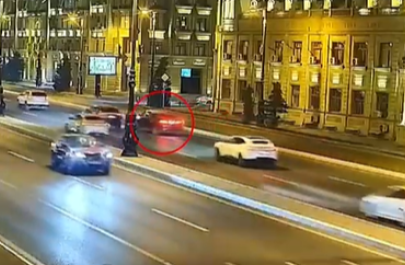 Bakıda qəza oldu - VİDEO