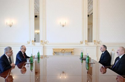 İlham Əliyev Türkiyə Ali Məhkəməsinin Baş prokurorunu qəbul etdi - FOTO