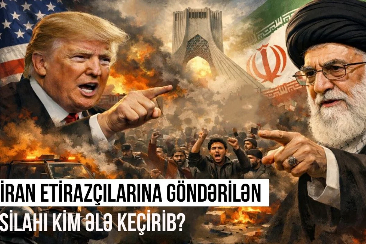 Trampın İran etirazçılarına göndərdiyi silahı kim ələ keçirib? - VİDEO