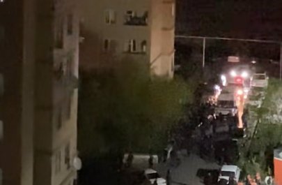 Bakıda polisə müqavimət göstərənlər tutuldu - Silah tətbiq edildi - VİDEO