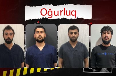 Nərimanovda ticarət mərkəzindən 100 min manatlıq oğurluq edən şəxslər saxlanıldı - VİDEO