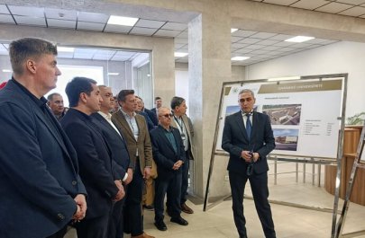 Diplomatik korpusun nümayəndələri Qarabağ Universitetində - FOTO