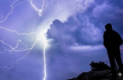 Lerikdə ildırım vuran gəncin FOTOSU