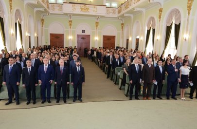 UNEC-də “Heydər Əliyev irsi: Elm, təhsil və milli tərəqqi” adlı elmi-praktiki konfrans keçirilib - FOTO