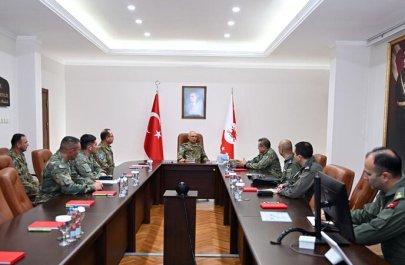 Azərbaycan və Türkiyə generalları birgə fəaliyyətləri müzakirə etdi - FOTO