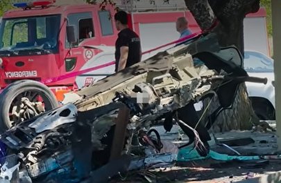 Azərbaycanlıların öldüyü qəzanın anbaan görüntüsü