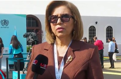 Bahar Muradova Moderator.az-a WUF-13 tədbirinin əhəmiyyəti və qlobal çağırışlarla bağlı danışdı - VİDEO