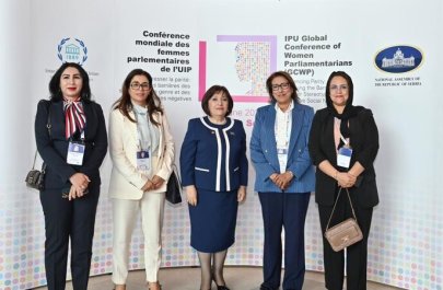 Sahibə Qafarova Qlobal Konfrans çərçivəsində bir sıra görüşlər keçirib - FOTO