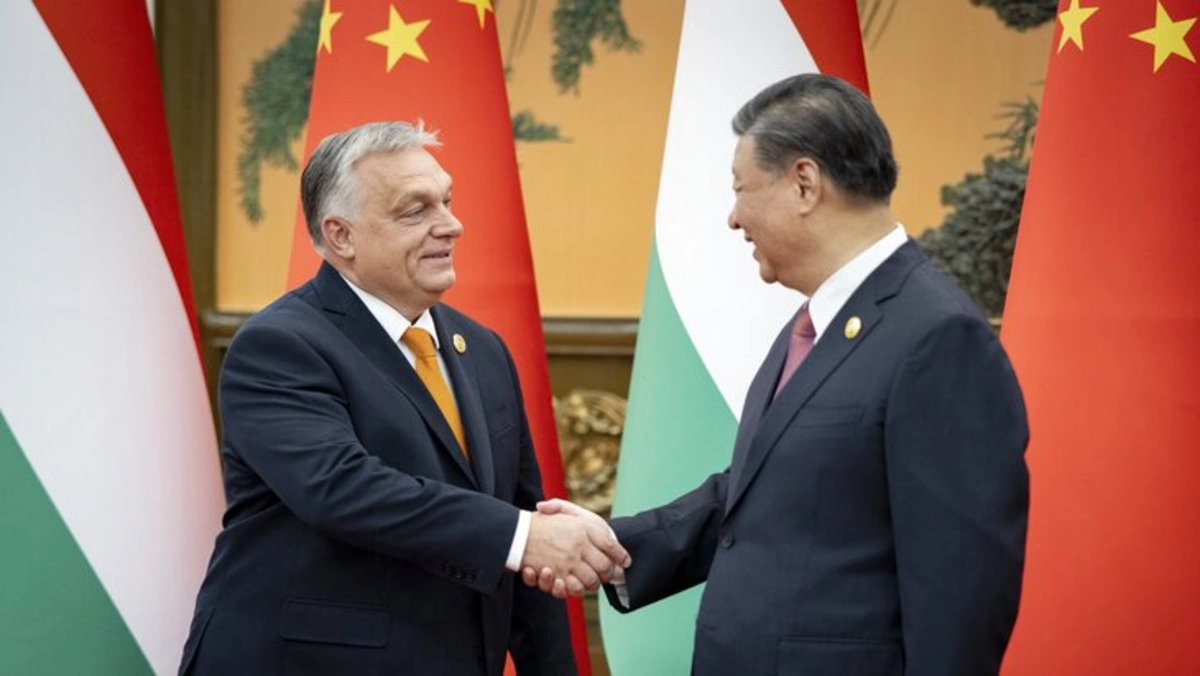 Виктор Орбан встретился с Си Цзиньпином