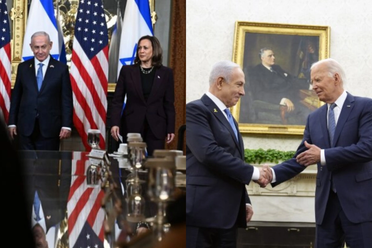 Нетаньяху провел в Вашингтоне встречи с Байденом и Харрис