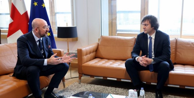 Лидеры ЕС и Грузии провели телефонный разговор: 
