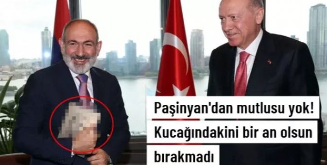 Paşinyan Ərdoğanın kitabını niyə sinəsinə sıxdı?..