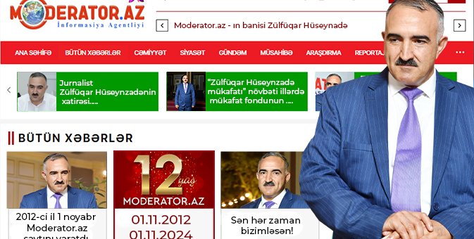 Nadir İsrafilov: “Moderator.az moderatorluq ənənəsinə sadiqlik nümayiş etdirir.”