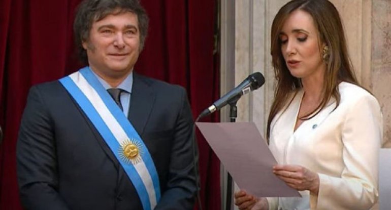 Xavyer Miley Argentina prezidenti vəzifəsinə başladı